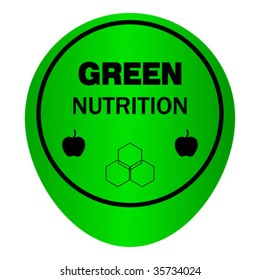 green nutrition icon