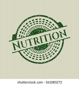 Green Nutrition rubber texture