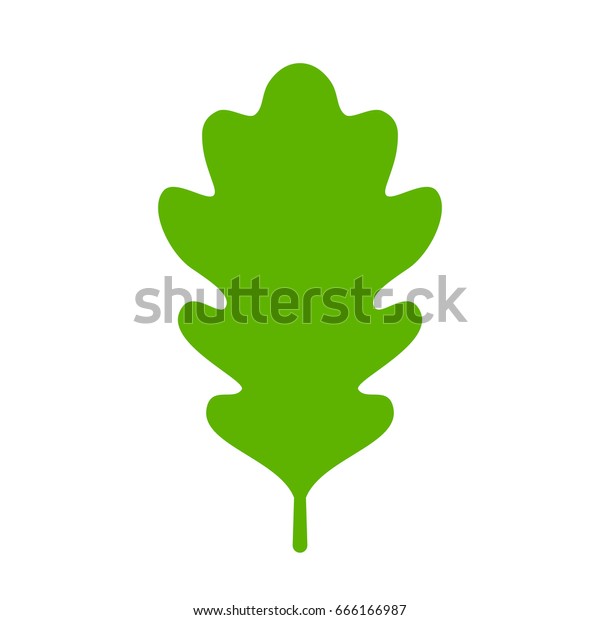 Green oak leaf\
icon