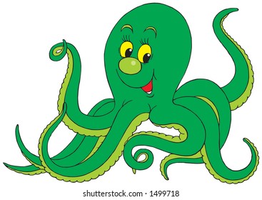 Green Octopus