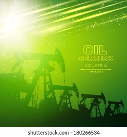 Green oil  pump 