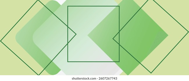 green old background abstract art vector illustration with circle concept.