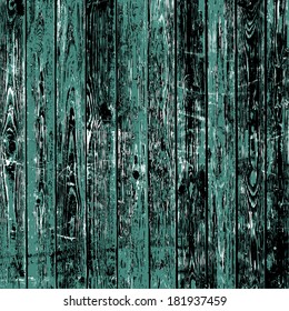 green, old wooden background