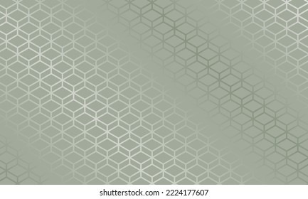 Fondo de oliva verde con patrón geomático