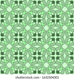 green olive colour vintage floral interior seamless flat design background