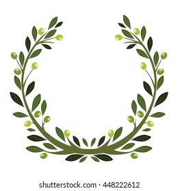 Green Olive Wreath