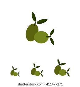 Green olives icon