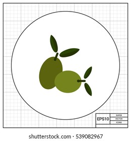 Green olives icon