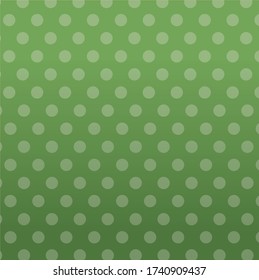 Green ombre polka dot abstract pattern background. Use as a background for easter, St. Paddy's day, St. Patrick's Day, christmas