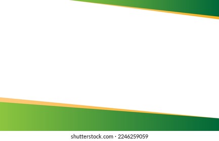 forma combinada verde y naranja Diseño Vector La imagen de fondo es perfecta para presentaciones empresariales
