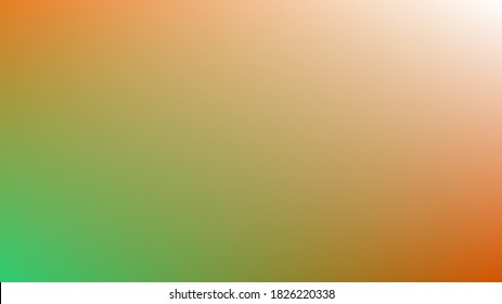 Green orange gradient mesh background nice for wallpaper and banner