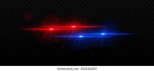 Green and orange light beams with radiant star-like glare and soft bokeh effects. Bright points of light and glow on a dark background, creating a layered lighting effect