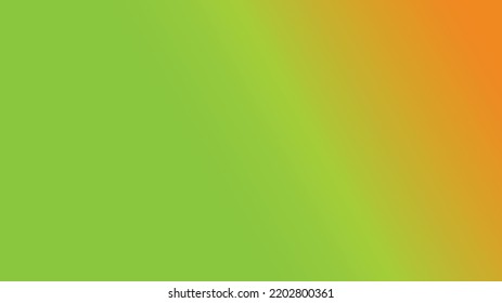 Green Orange Two Color Gradient Background