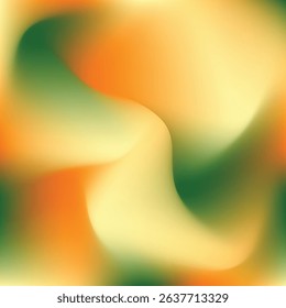 green orange yellow color gradiant illustration. green orange yellow color gradiant background. not focused image of bright green orange yellow color gradation.