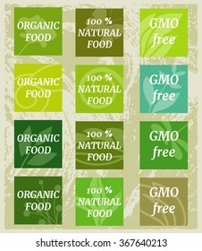 Green organic lables