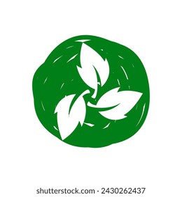 Green Organic Products Labels. Ecologic food stamps. Organic natural food labels.
