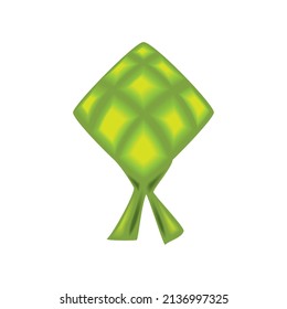 green ornament decoration icon isolated