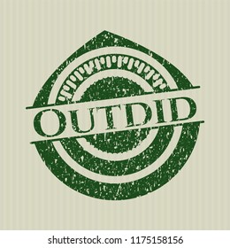 Green Outdid distress rubber seal