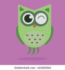 Green Owl
