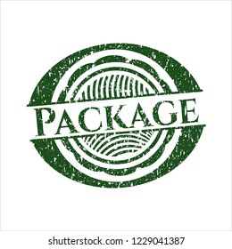 Green Package rubber texture