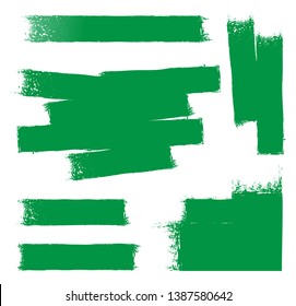 A Green Paint Roller Background