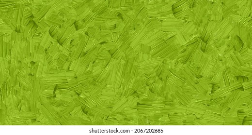Green Paint Strokes, Green background, pattern, art print, Texture of oil paint.