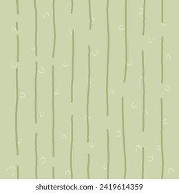 green, pale background with brush texture effect, weave plaid style fine broken lines. Irregular check repeat pattern. Square diagonal shape, grunge noise texture, distortion