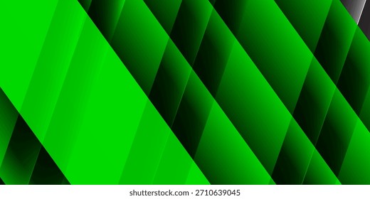 Green paper layers with realistic shadows vector abstract background. RGB EPS 10 vector background