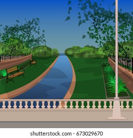 green park zone for relaxation