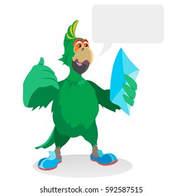 Green Parrot, a character in the situation.
