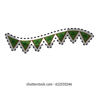green party flag celebration