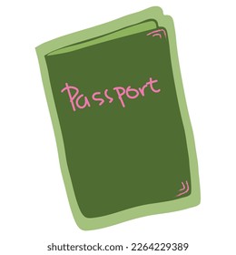 A green passport design. It aims to provide a secure and functional travel document while reflecting the national identity of the country.