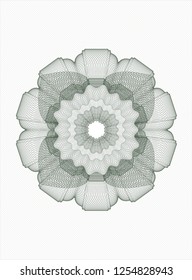 Green passport rosette