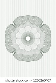 Green passport rosette