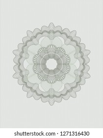 Green passport rosette