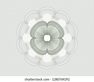 Green passport rosette