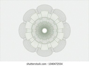 Green passport rosette