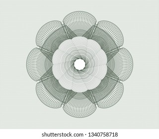 Green passport rosette