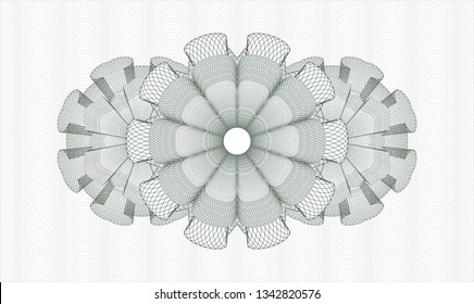Green passport rosette