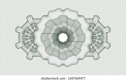 Green passport rosette
