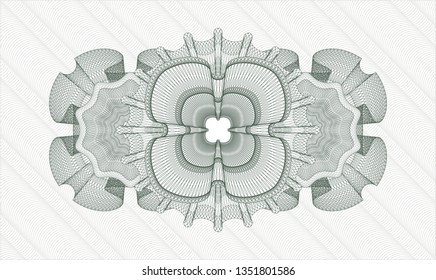 Green passport rosette