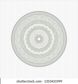 Green passport rosette