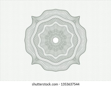 Green passport rosette
