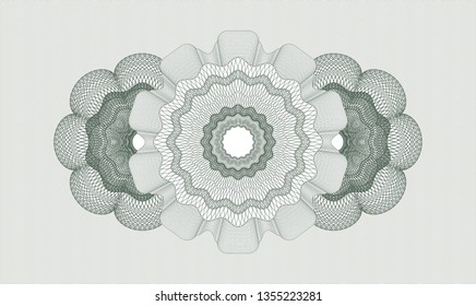 Green passport rosette