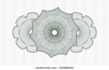 Green passport rosette