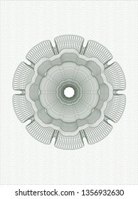 Green passport rosette
