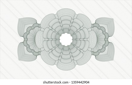 Green passport rosette