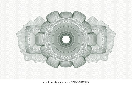 Green passport rosette