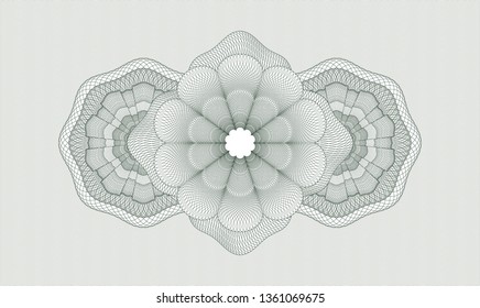 Green passport rosette