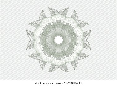 Green passport rosette